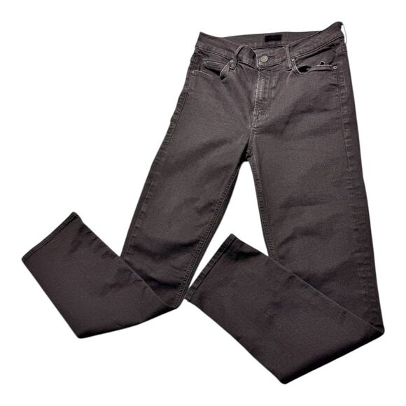 Mother women’s black Jeans size 27 high rise stretch - Picture 1 of 11